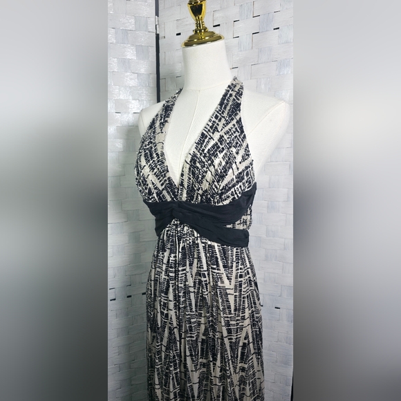 BCBGMAXAZRIA silk maxi dress - Picture 6 of 10